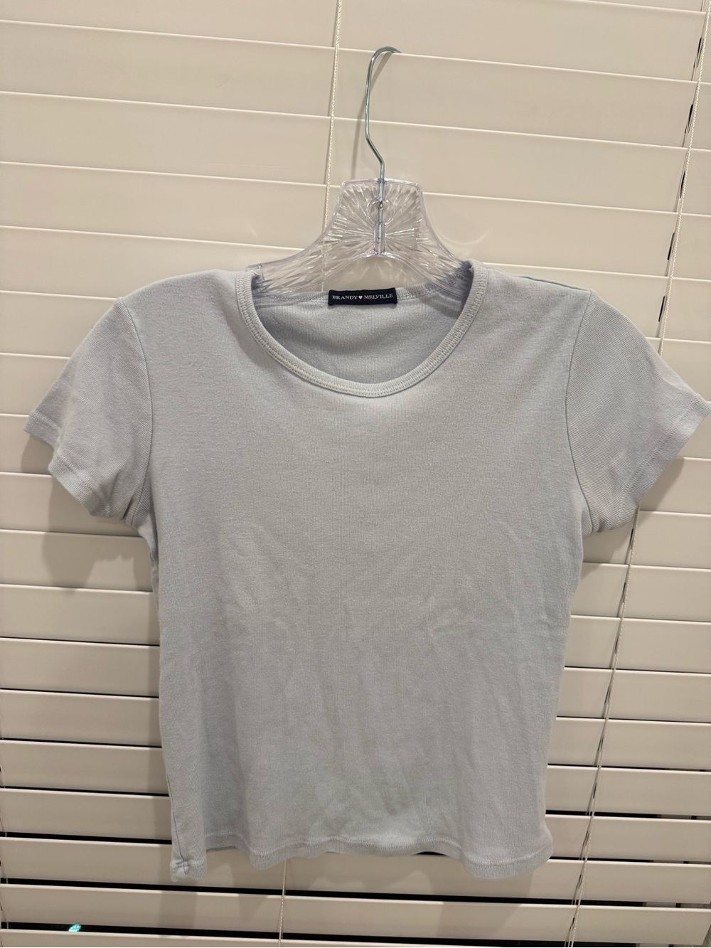Brandy Melville light blue t shirt